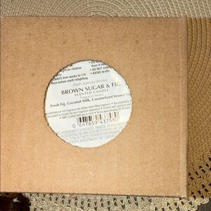 Bath & Body Works Brown Sugar & Fig Candle